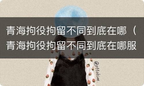 青海拘役拘留不同到底在哪（青海拘役拘留不同到底在哪服刑）