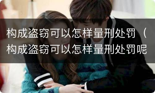 构成盗窃可以怎样量刑处罚（构成盗窃可以怎样量刑处罚呢）