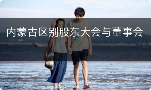 内蒙古区别股东大会与董事会