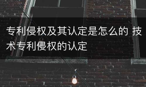 专利侵权及其认定是怎么的 技术专利侵权的认定