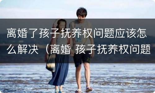 离婚了孩子抚养权问题应该怎么解决（离婚 孩子抚养权问题）