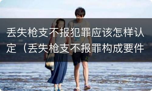 丢失枪支不报犯罪应该怎样认定（丢失枪支不报罪构成要件）