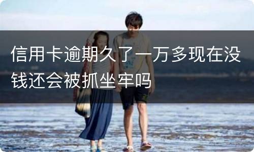 信用卡逾期久了一万多现在没钱还会被抓坐牢吗