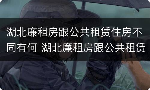 湖北廉租房跟公共租赁住房不同有何 湖北廉租房跟公共租赁住房不同有何影响