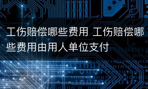 工伤赔偿哪些费用 工伤赔偿哪些费用由用人单位支付