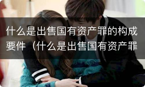 什么是出售国有资产罪的构成要件（什么是出售国有资产罪的构成要件和标准）