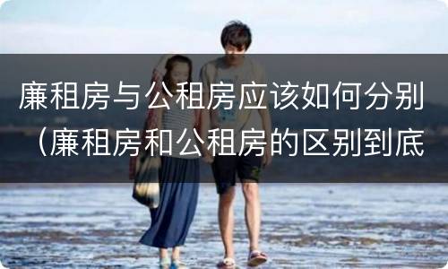 廉租房与公租房应该如何分别（廉租房和公租房的区别到底是什么）