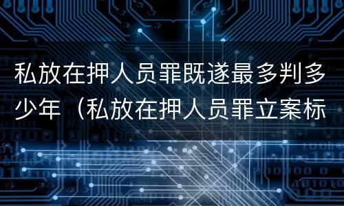 私放在押人员罪既遂最多判多少年（私放在押人员罪立案标准）