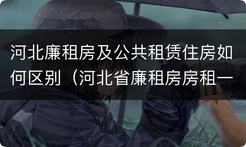 河北廉租房及公共租赁住房如何区别（河北省廉租房房租一年多少钱）
