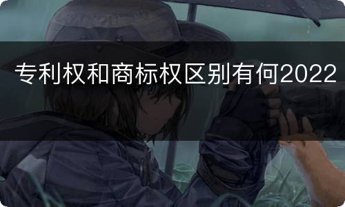 专利权和商标权区别有何2022