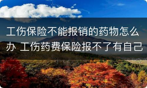工伤保险不能报销的药物怎么办 工伤药费保险报不了有自己承担吗