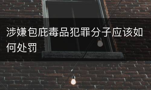 涉嫌包庇毒品犯罪分子应该如何处罚