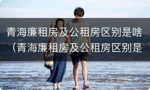 青海廉租房及公租房区别是啥（青海廉租房及公租房区别是啥啊）