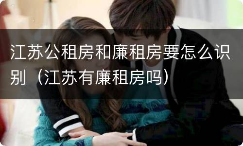 江苏公租房和廉租房要怎么识别（江苏有廉租房吗）