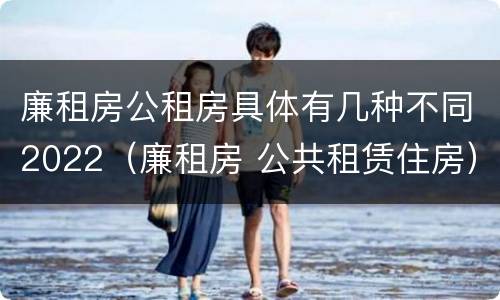 廉租房公租房具体有几种不同2022（廉租房 公共租赁住房）