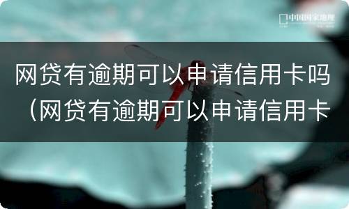 网贷有逾期可以申请信用卡吗（网贷有逾期可以申请信用卡吗）