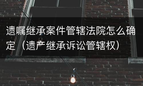 遗嘱继承案件管辖法院怎么确定（遗产继承诉讼管辖权）