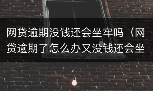 网贷逾期没钱还会坐牢吗（网贷逾期了怎么办又没钱还会坐牢吗?）