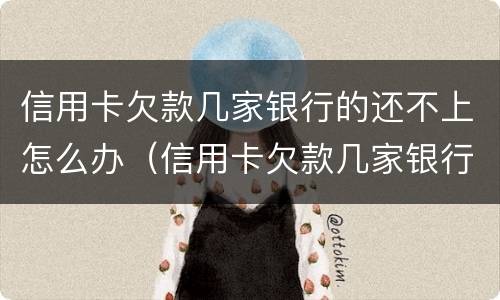 信用卡欠款几家银行的还不上怎么办（信用卡欠款几家银行的还不上怎么办呢）