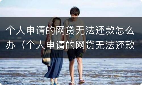 个人申请的网贷无法还款怎么办（个人申请的网贷无法还款怎么办呢）