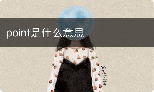 point是什么意思