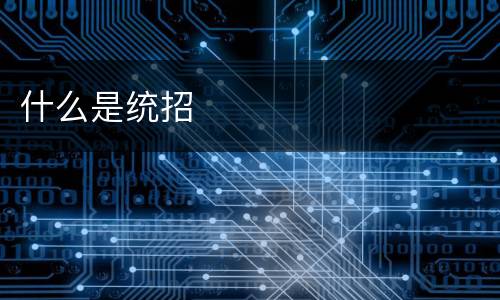 什么是统招