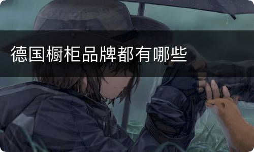 德国橱柜品牌都有哪些