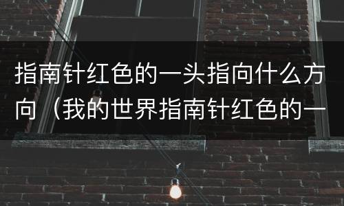 指南针红色的一头指向什么方向（我的世界指南针红色的一头指向什么方向）