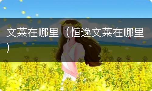 文莱在哪里（恒逸文莱在哪里）