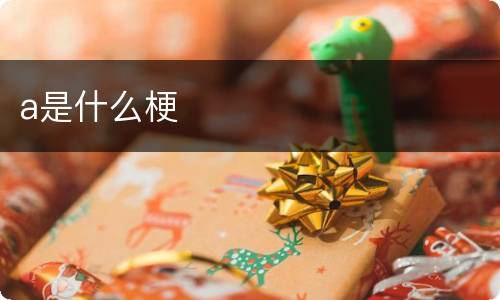 a是什么梗