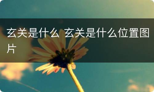 玄关是什么 玄关是什么位置图片